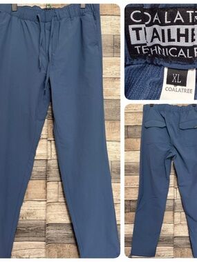 Coalatree Trailhead Technical Pants Men’s XL Blue Ripstop Hiking (Inseam 30.5)